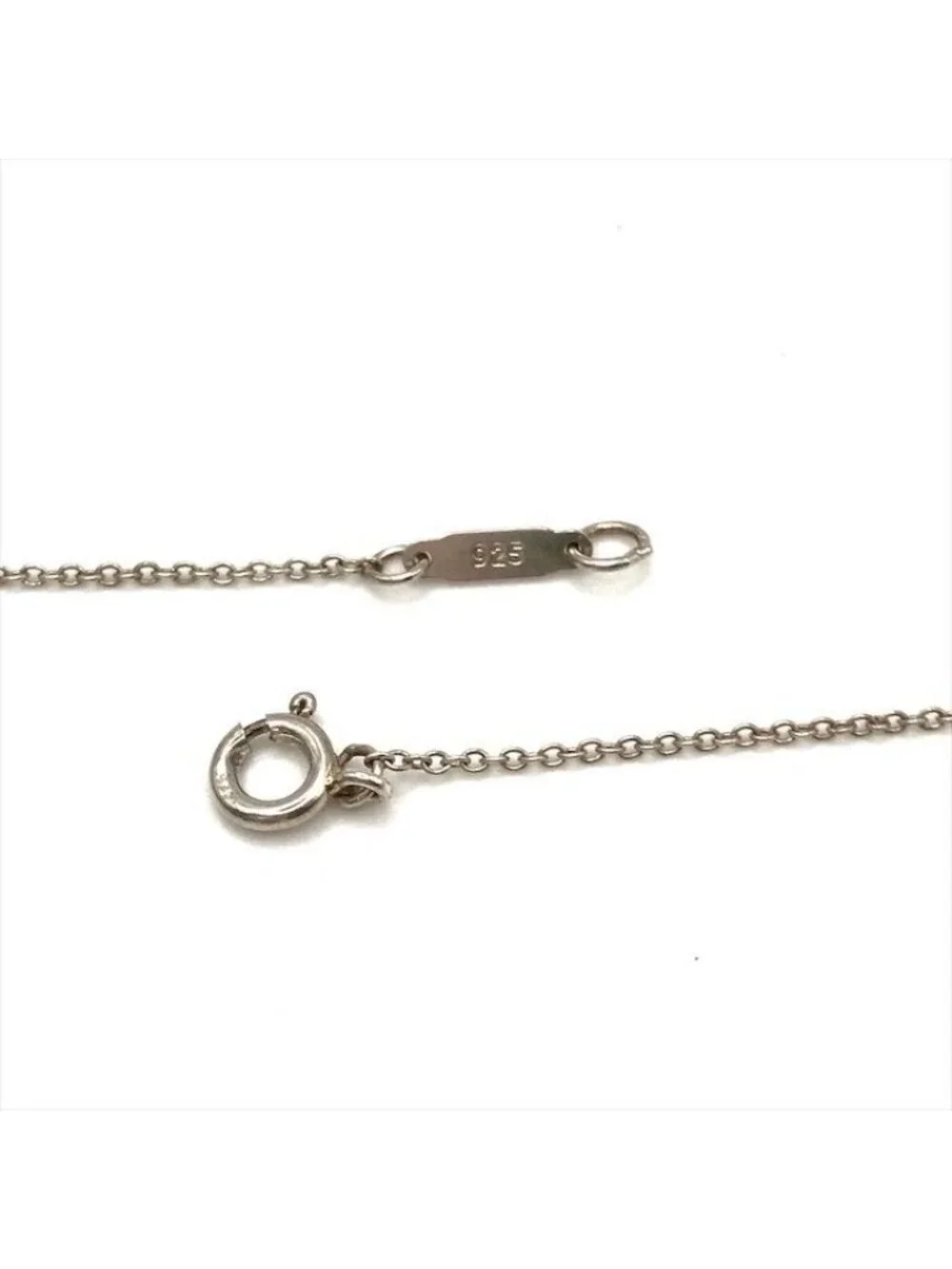 Tiffany & Co Atlas Open Circle Silver Necklace - Picture 4 of 7